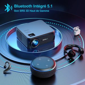 Vidéoprojecteur 5G WiFi Bluetooth
